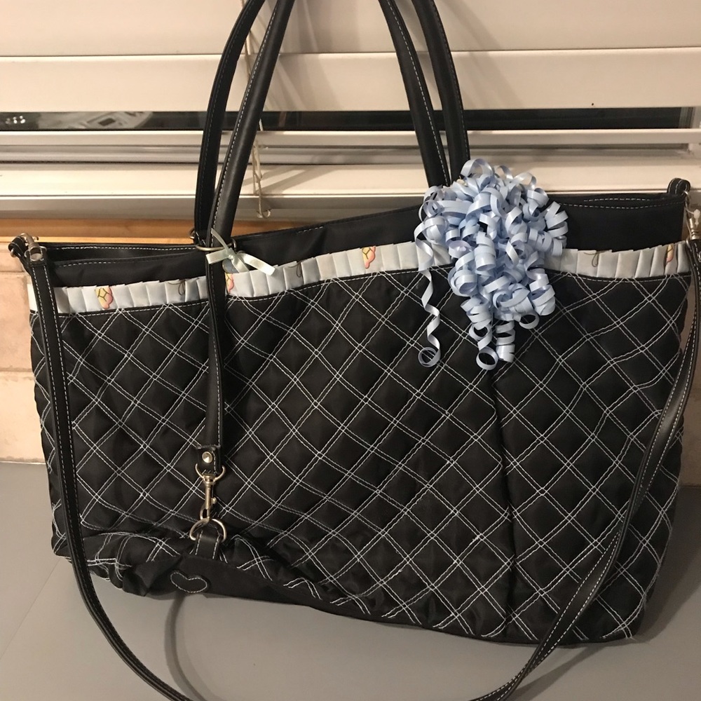 Nick and Nora diaper bag